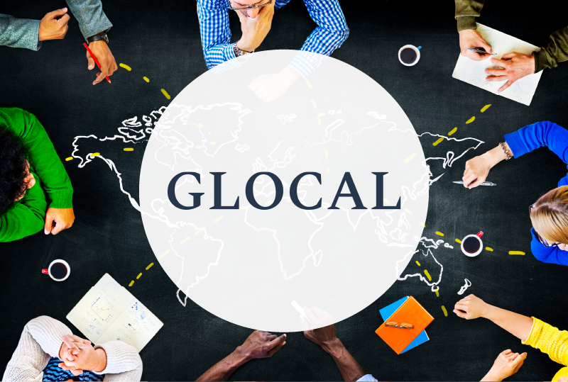 GLOCAL サービス画面イメージ